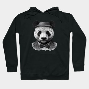 Gentleman panda Hoodie